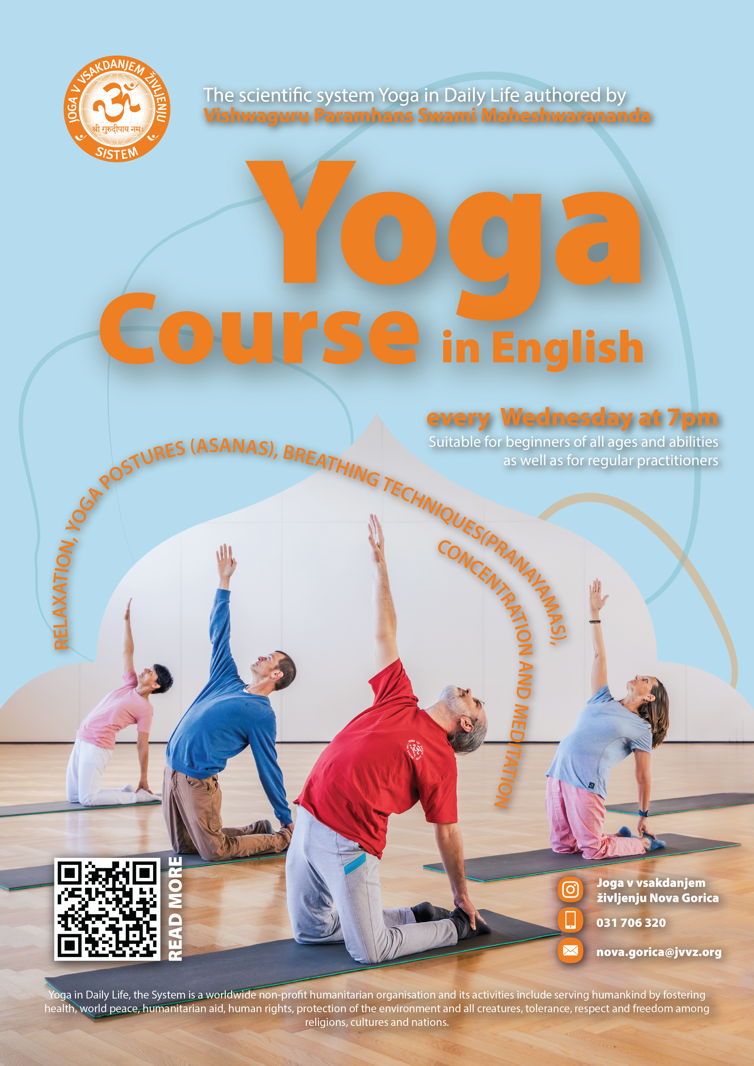 Yoga course in Nova Gorica